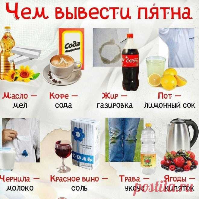 27 способов избавиться от любого пятна в доме и на одежде

Обязательно сохраните и попробуйте! Кликайте на фото, чтобы прочитать ⤴