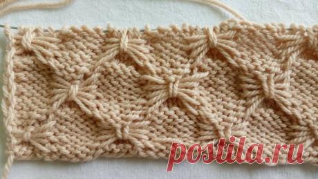 Ох уж эти бабочки... Оригинальные узоры спицами + схемы | Что умею, тем делюсь! | Яндекс Дзен