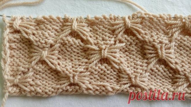 Ох уж эти бабочки... Оригинальные узоры спицами + схемы | Что умею, тем делюсь! | Яндекс Дзен