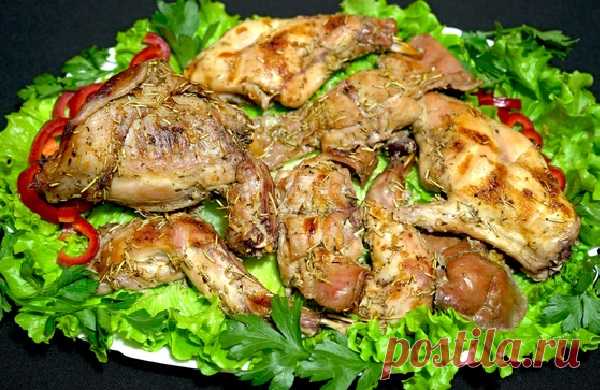 Обалденно вкусный кролик в духовке — ХОЗЯЮШКА