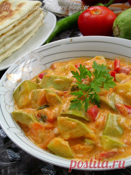 Постигая искусство кулинарии... : Рагу из кабачков