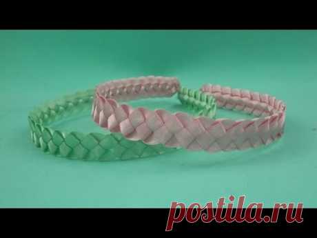 Faça você mesma: como encapar tiara com trançado de fita