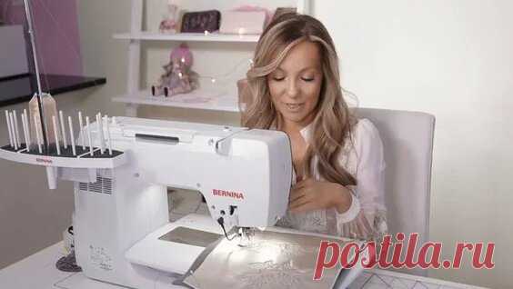 Текстурная стежка двойной иглой. Стежка 