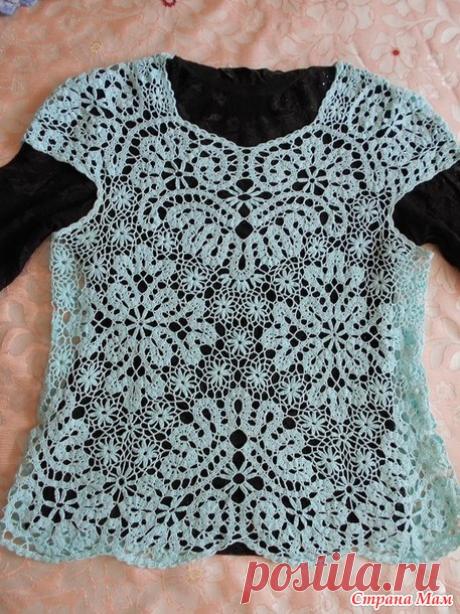 . Две модели по схеме одной салфетки - Вязание - Страна Мам