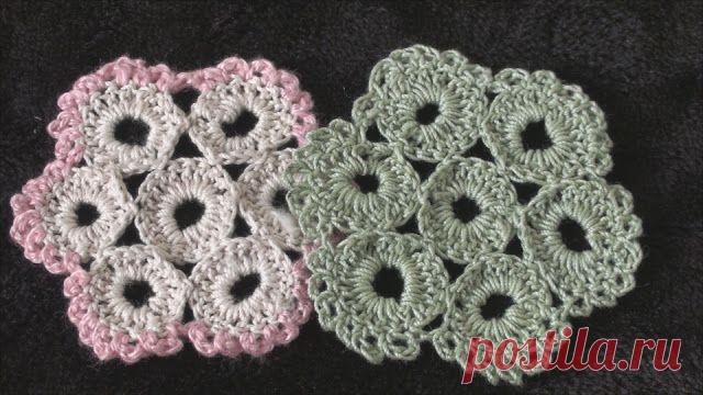 Цветы крючком - простая схема с пояснениями | Ladiesvenue