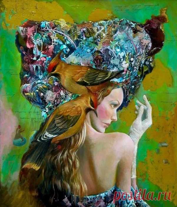 Времена года. Дата рождения роль не играет... ~ Художник Лукьянов Сергей