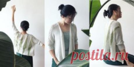 Летний кардиган Leafbird - Вяжи.ру