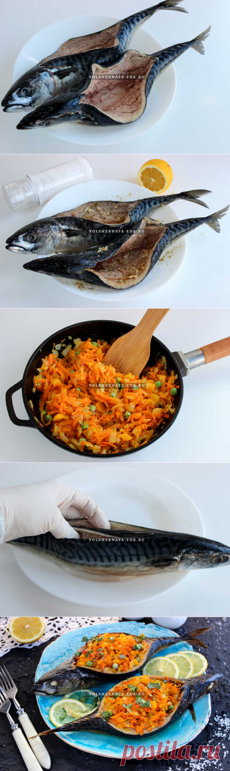 Фаршированная скумбрия