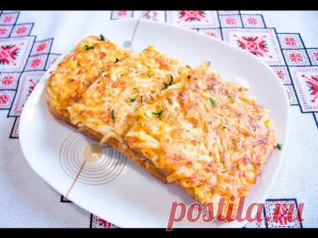 Горячие бутерброды с картошкой❤Гарячі канапки з картоплею