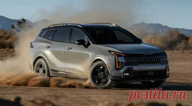 Компактный внедорожник Kia Sportage 2026 обновился в середине цикла