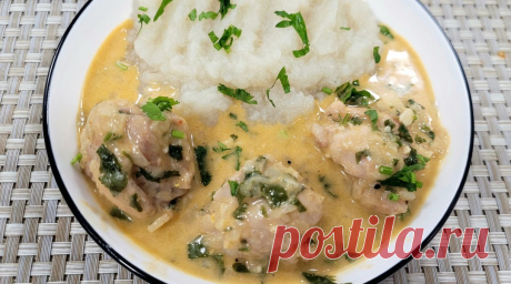 Гедлибже ,курица, тушенная в сметане` Лина`