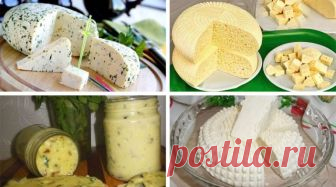 Домашние сыры. 15 рецептов приготовления Хотим предложить Вам очень вкусные и довольно простые рецепты домашних сыров. Часто для этого нужны всего лишь молоко и лимон...