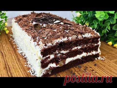 Быстрый и Простой Торт на Кефире!!!
