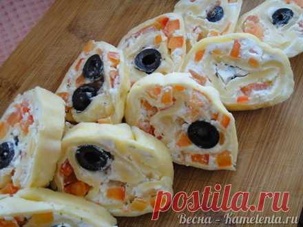 Сырный рулет