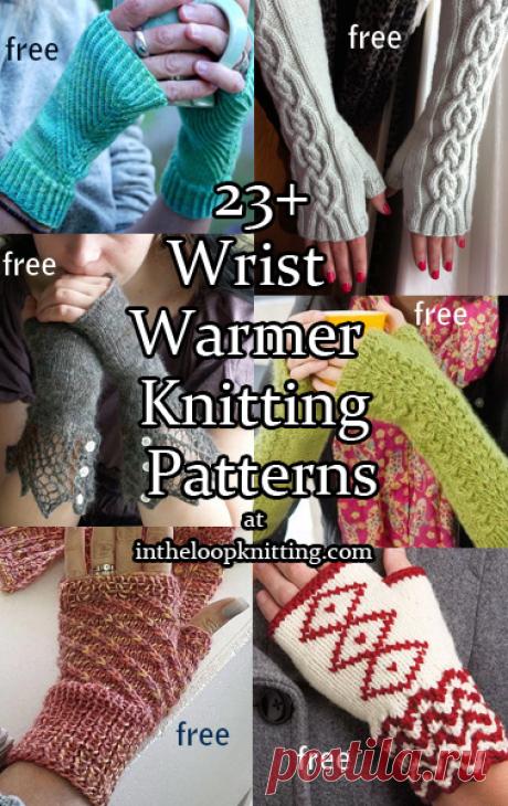 Wrist and Hand Warmer Knitting Patterns | In the Loop Knitting