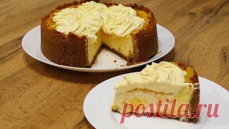 Лимонный чизкейк. Безумно вкусный десерт. | Кулинарный канал ТЕСТО. | Яндекс Дзен