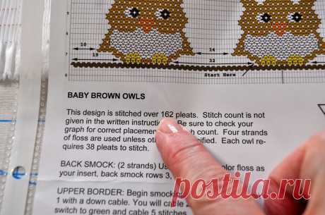 Ney Ney's Nest: "Spring Smock-Along"-Picture Smocking Part 1