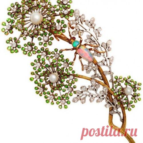 Драгоценный инсектарий: образы насекомых в прекрасных работах ювелиров