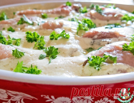 Курица с чесноком на рисе🍛замечательный рецепт, который я теперь прикарманила навсегда