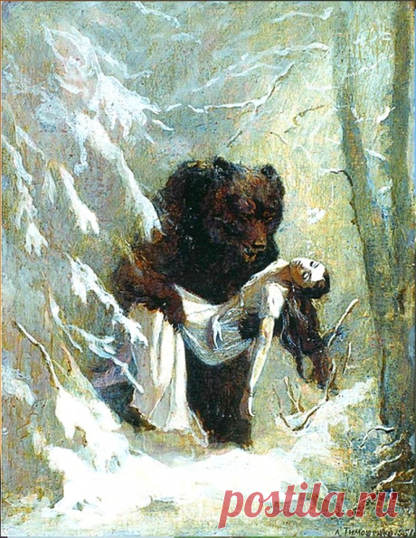 Пушкинские строки. (Зима!.. Крестьянин, торжествуя,) - 14 Ноября 2018 - Персональный сайт