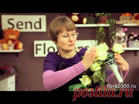 Свадебный букет каскадный своими руками - мастер класс по флористике Флора2000.ру