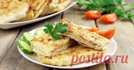 Лаваш с яйцом и сыром на сковороде - лучший завтрак для семьи! - БУДЕТ ВКУСНО! - медиаплатформа МирТесен