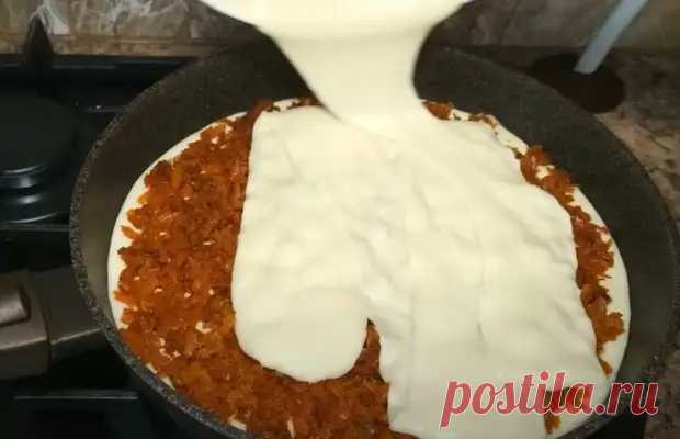 Вкуснее яблочного. Нежный тыквенный пирог на сковороде: без духовки и миксера - В кастрюльке - Медиаплатформа МирТесен