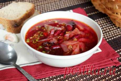 БОРЩ С ЧЕРНОСЛИВОМ