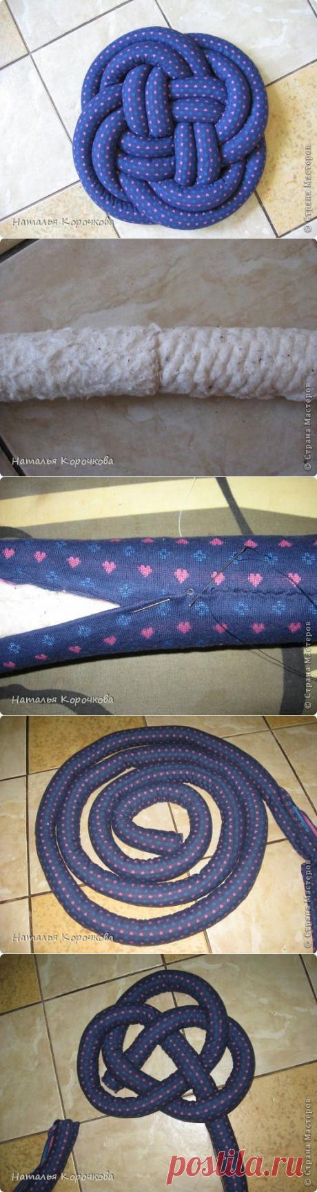 Подушка - узел, мастер-класс | Страна Мастеров