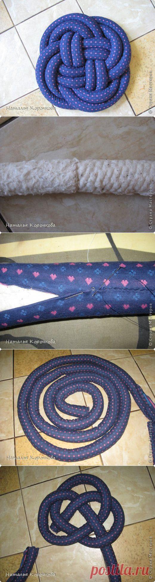 Подушка - узел, мастер-класс | Страна Мастеров