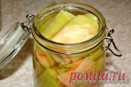 Квашеные голубцы