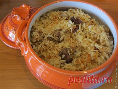 Рецепт иранского плова.