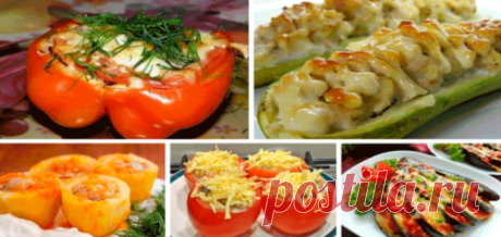 5 рецептов фаршированных овощей