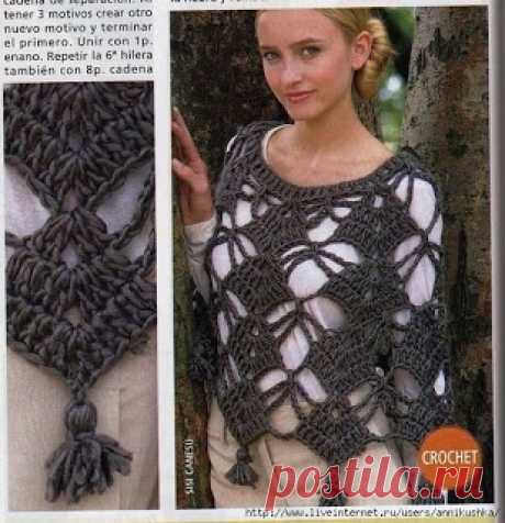 ДОМ Mabely: PONCHO Calado