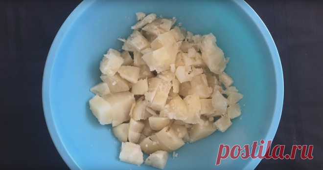 Вкусный салат из картофеля
