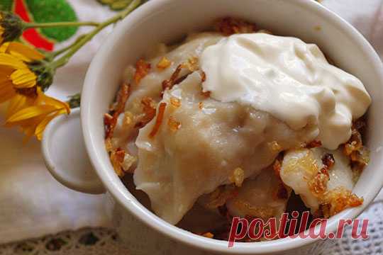 Вареники с квашенной капустой — Домашний уют