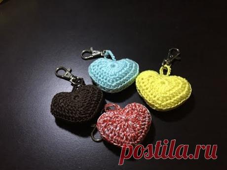 Tuto coeur porte clé au crochet