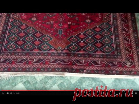 ПОЧИСТИТЬ КОВЕР  ТАБЛЕТКОЙ И ОБШИТЬ КРАЙ