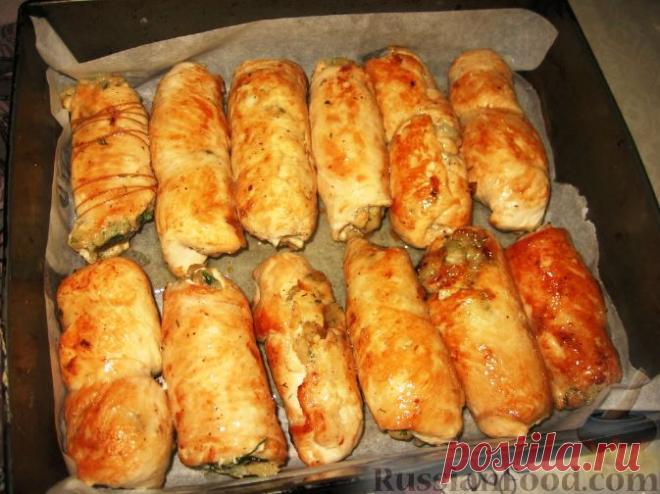 Кушала бы и кушала. Но сковородка маленькая. Мясное чудо: Сочные Рулетики «Мясные» Ингредиенты: 700 гр свиного филе 500 гр грибов 2 луковицы 2 яйца 150 гр сыра твердого 1 стакан сливок соль (по вкусу) перец черный молотый (по вкусу) масло подсолнечное Приготовление: …