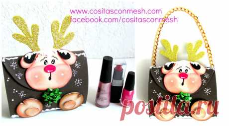 Cómo hacer una bonita envoltura navideña paso a paso ~ cositasconmesh