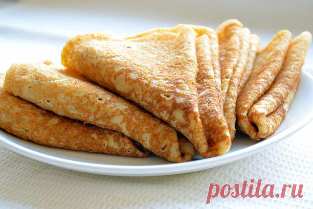 С пылу с жару: Рецепты вкусных блинов на Масленицу - портал Today.kz