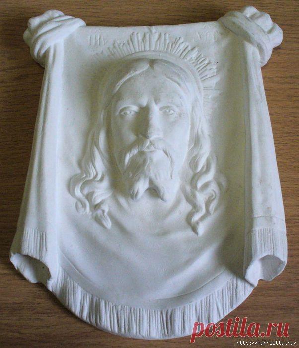 Мастер-класс по золочению гипсовой заготовки.