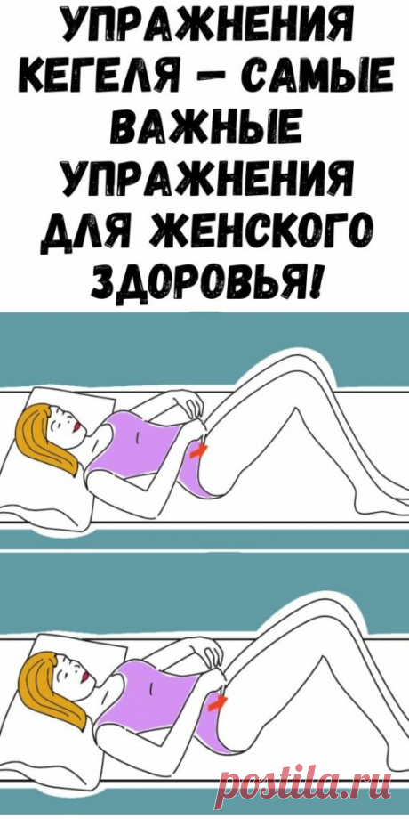 Упражнения КЕГЕЛЯ — самые важные упражнения для женского здоровья! - Упражнения и похудение