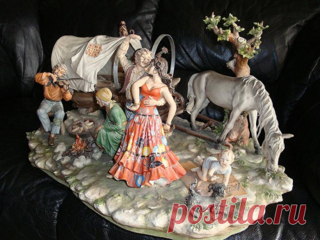 Тысяча и одна история в фарфоре Capodimonte