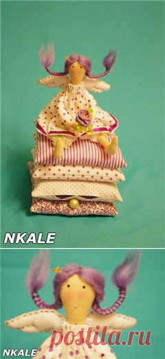 В каждой игрушке сердце: Мастер-класс от Nkale: Принцесса на горошине (по мотивам Тильда)