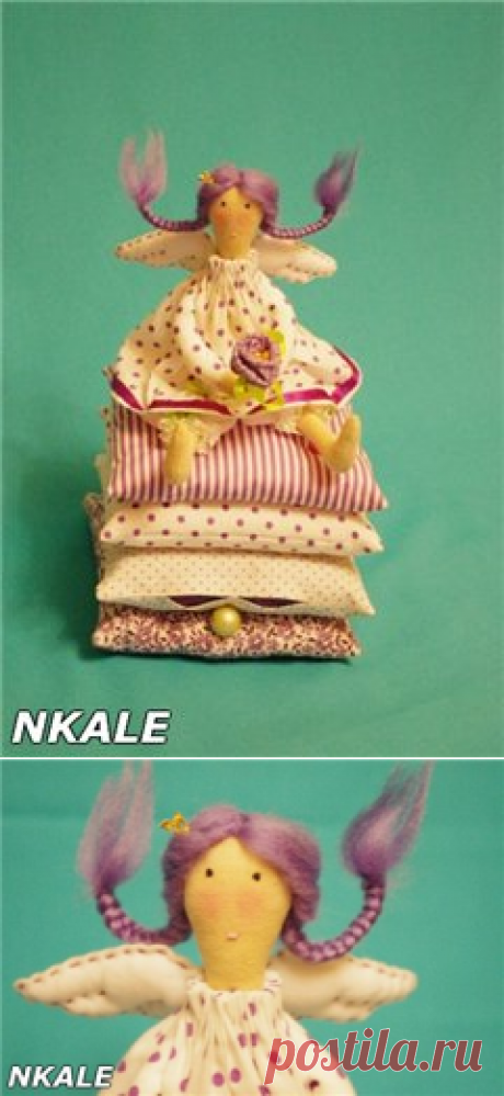 В каждой игрушке сердце: Мастер-класс от Nkale: Принцесса на горошине (по мотивам Тильда)