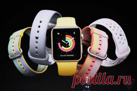 Apple Watch Они создавались для того, чтобы люди оставались активными и мотивированными, чтобы день у них проходил «более лучше». С каждым годом число носителей умных часов растет на 50%. Теперь Apple Watch самые популярные часы в мире. 97% покупателей — довольны как слоны. «Это невероятно!», восклицает Кук. На сцене Джеффа Уильямса «Мы добавляем активный коучинг часам, полностью переработанное приложение для воркаута, новые фишечки для пловцов» Apple Watch — самый популярный монитор для…
