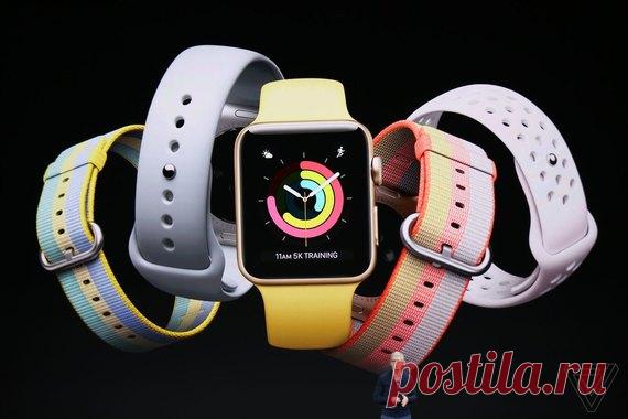 Apple Watch Они создавались для того, чтобы люди оставались активными и мотивированными, чтобы день у них проходил «более лучше». С каждым годом число носителей умных часов растет на 50%. Теперь Apple Watch самые популярные часы в мире. 97% покупателей — довольны как слоны. «Это невероятно!», восклицает Кук. На сцене Джеффа Уильямса «Мы добавляем активный коучинг часам, полностью переработанное приложение для воркаута, новые фишечки для пловцов» Apple Watch — самый популярный монитор для…