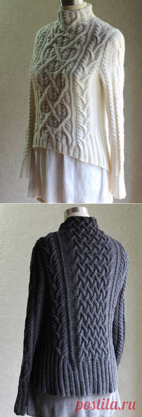 Свитер "Влюбленный Шекспир" спицами. Обсуждение на Блоги на Труде