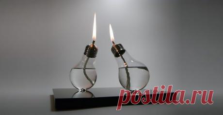 19 крутых идей для поделок из старых лампочек - Пумбр